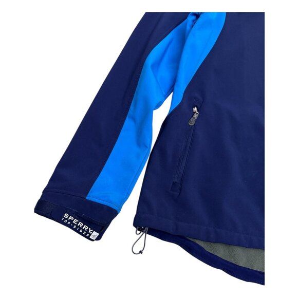 SPERRY Top-Sider Waterproof Shell STS35 Light Windbreaker Jacket Mens Medium - Picture 6 of 8
